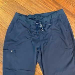 MedCouture XL navy jogger scrub pants figs dupe